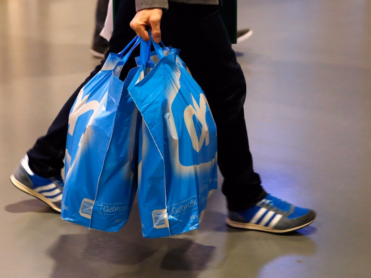 Albert Heijn shopping bags