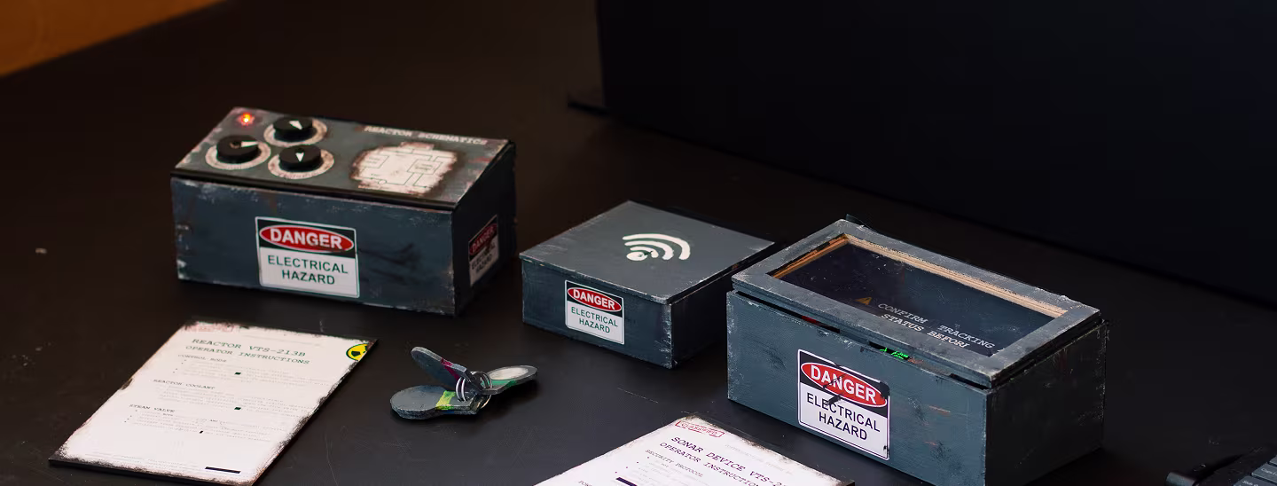 Final Transmission Escape Room Devices