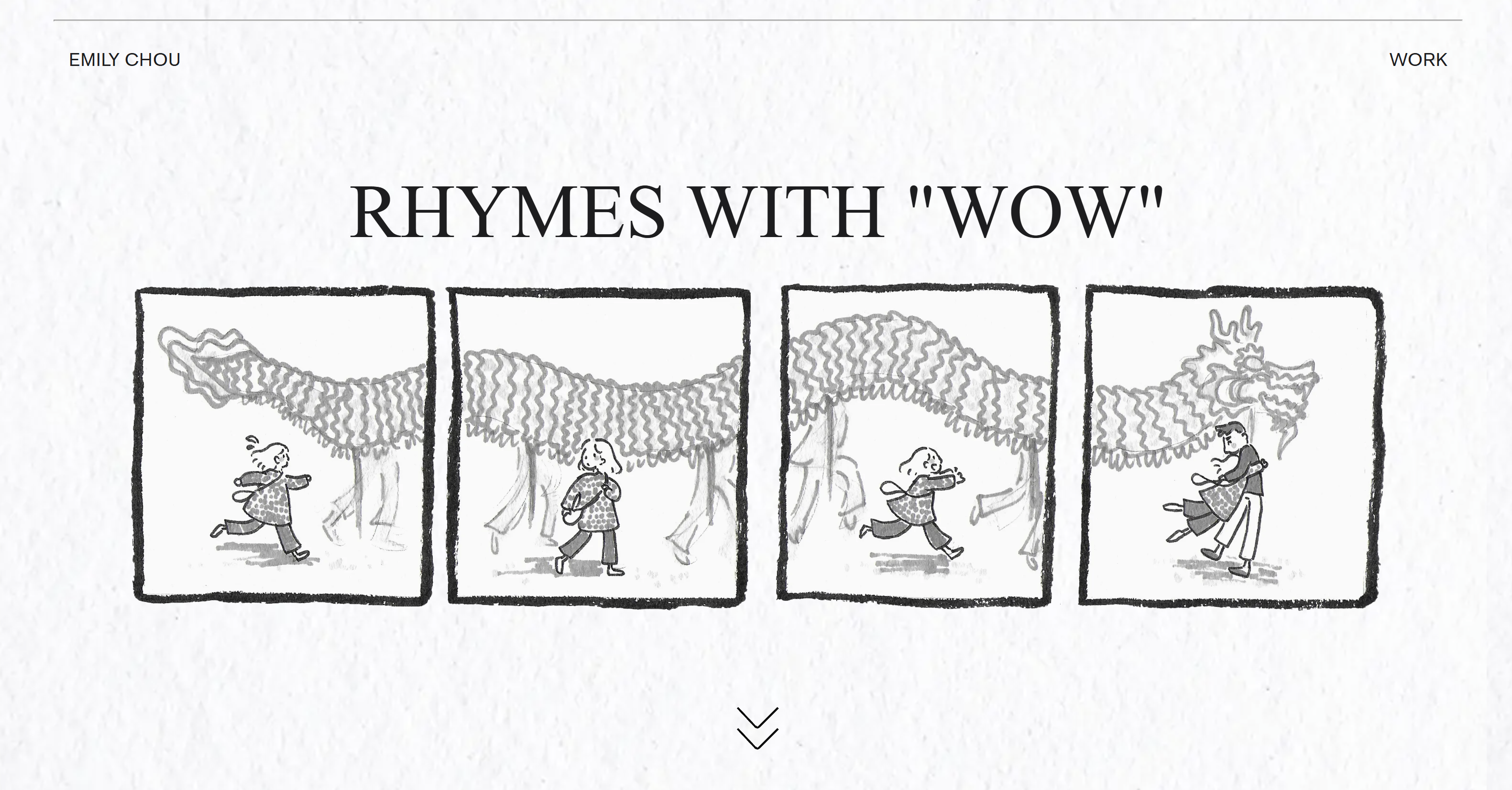Home page of the rhymes with wow website